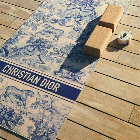 dior yoga mat|christian dior yoga mat.